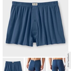 NWT - TWO PAIR Duluth Trading Co Organic Cotton Boxers 2XL - TWO PAIR